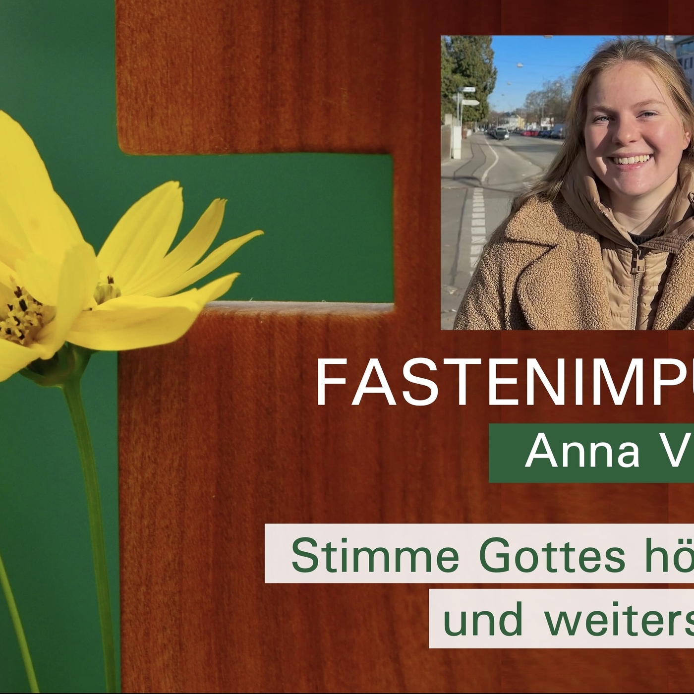 Fastenpredigt &ndash;&nbsp;Gott begegnen-aber wie - Vortrag Anna Vohrer